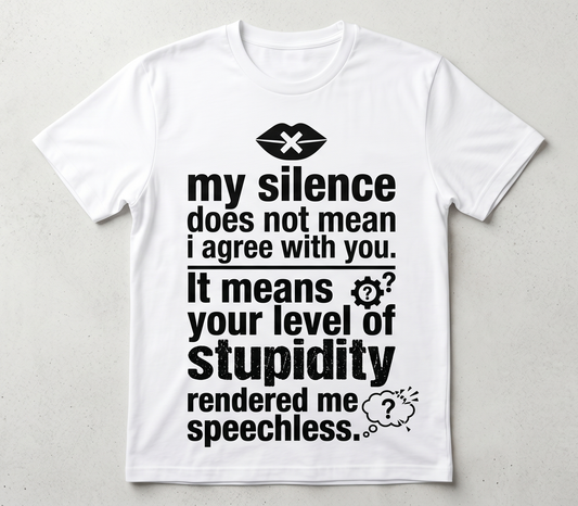 The "Rendered Speechless" Tee