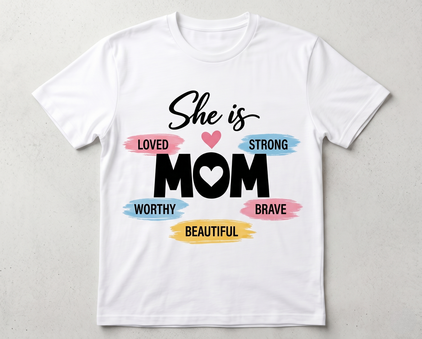 She Is Mom" Celebration Tee